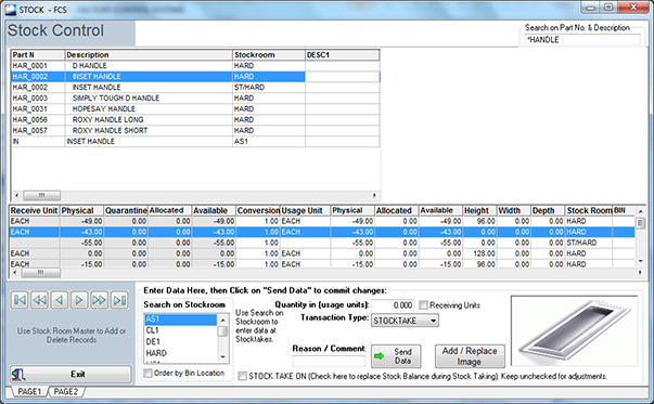 Stock Control